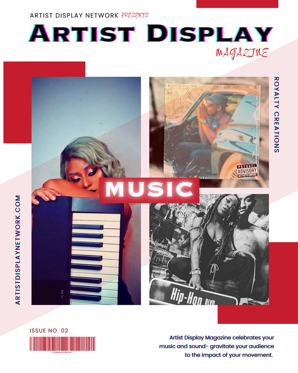 ArtistDisplay_'s tweet photo. Artist Display Magazine - #MusicEdition VOL. 02 https://t.co/ds75dPR616