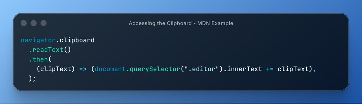MDN Web Docs tweet media