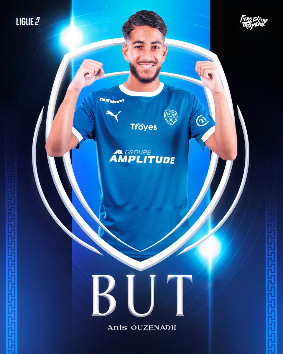 54' : OUZENADJIIIIIIII 😍

Une frappe surpuissante qui ne laisse aucune chance pour le gardien adverse ! 😮‍💨

#FCAESTAC 1️⃣-1️⃣