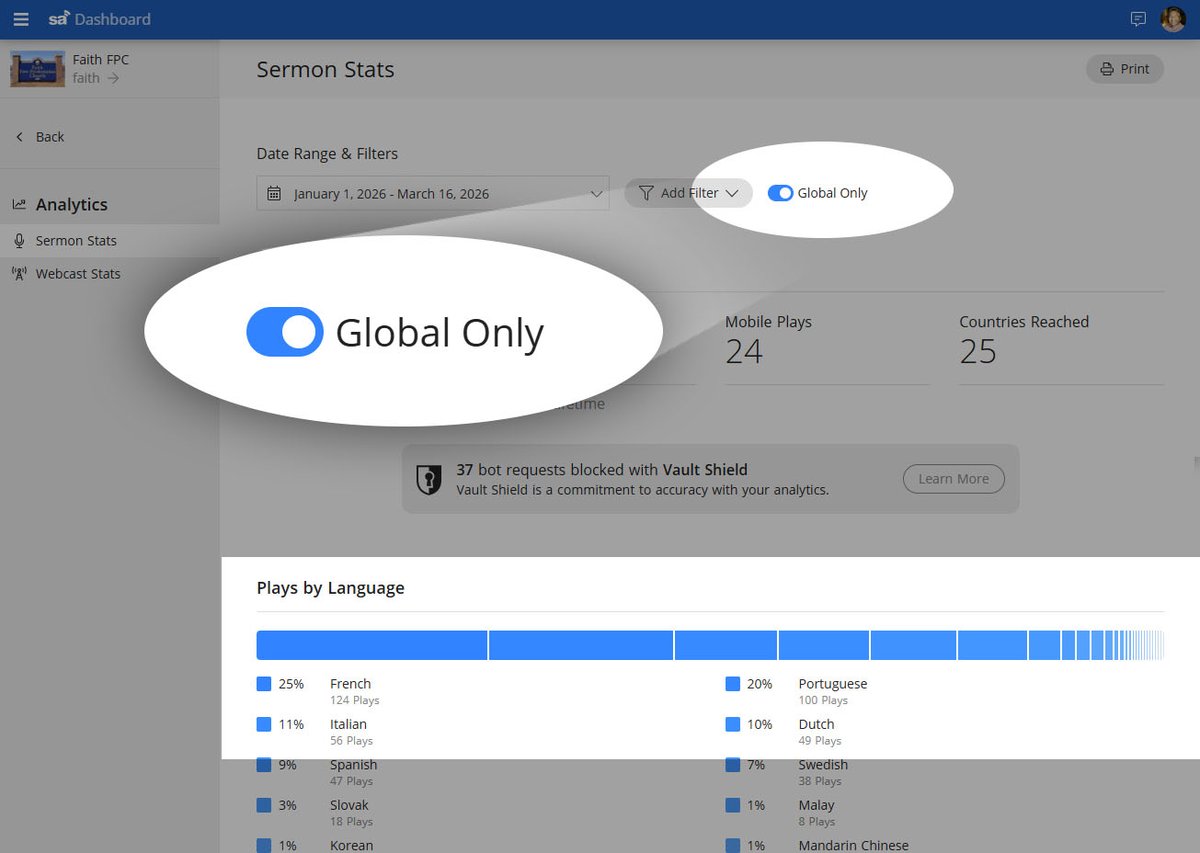 SermonAudio tweet media