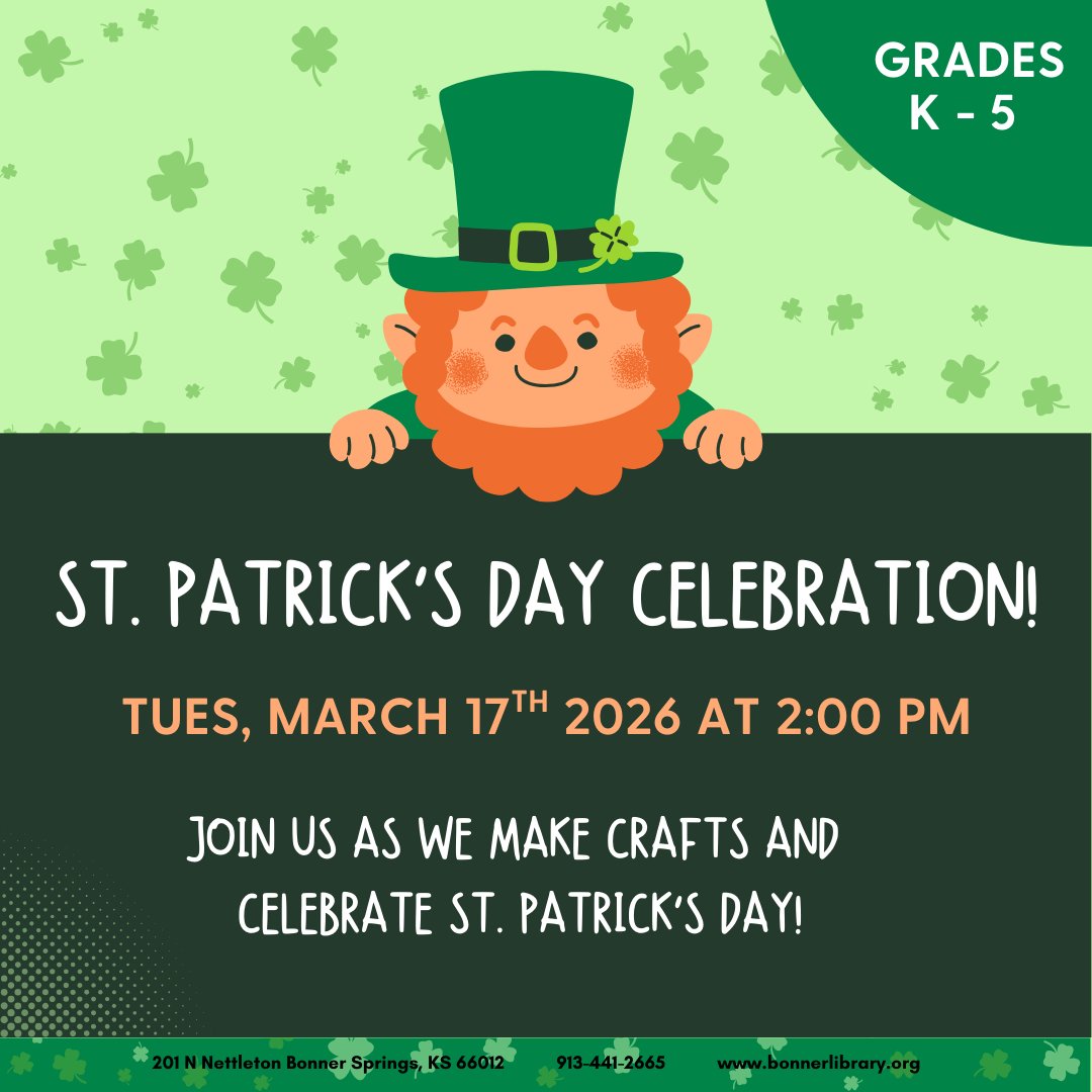 Bonner Springs Lib tweet media