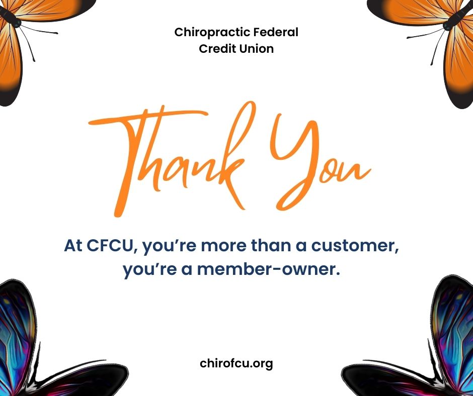 ChiroFcu's tweet image. Thank you for trusting us with your financial journey. 

We’re proud to serve our community every day.

#MemberAppreciation #CreditUnionDifference #CFCU