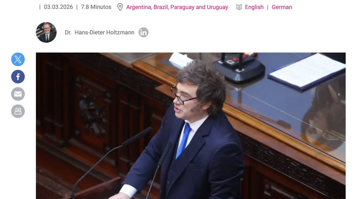 Friedrich Naumann para la Libertad Sudamérica tweet media