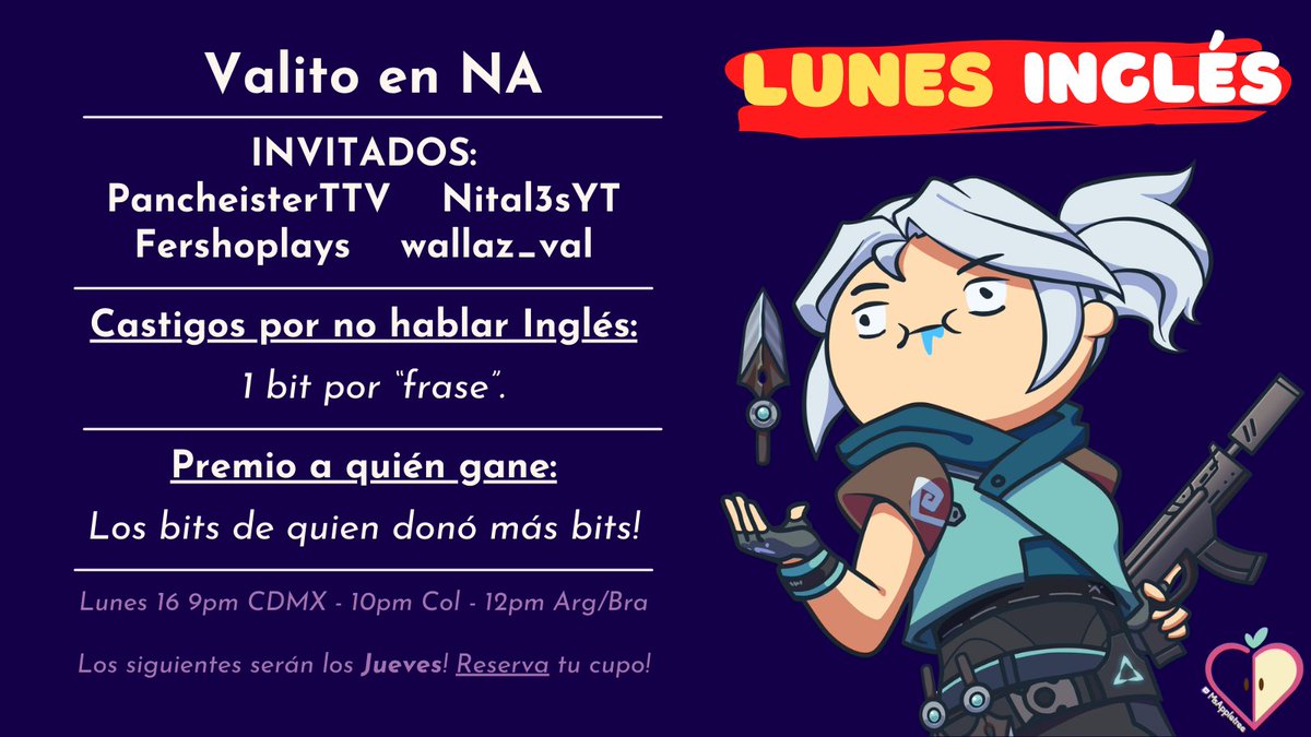 MsAppletree 🍎 Caster/Host 🎙 #VCTGameChangers tweet media