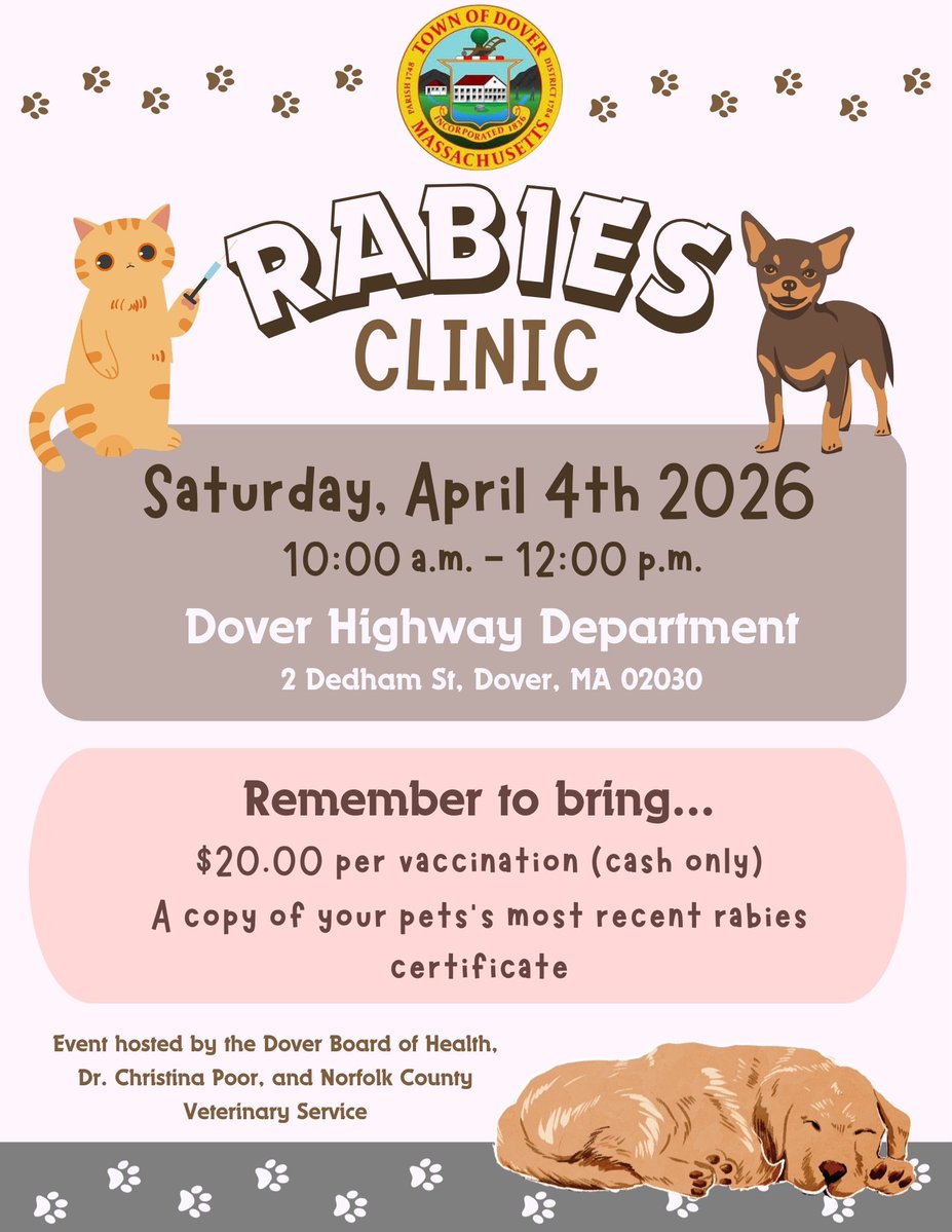 Town of Dover, MA tweet media