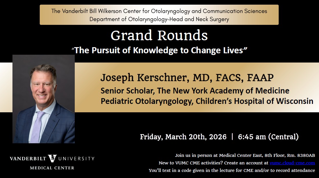 VUMC Otolaryngology–Head and Neck Surgery tweet media