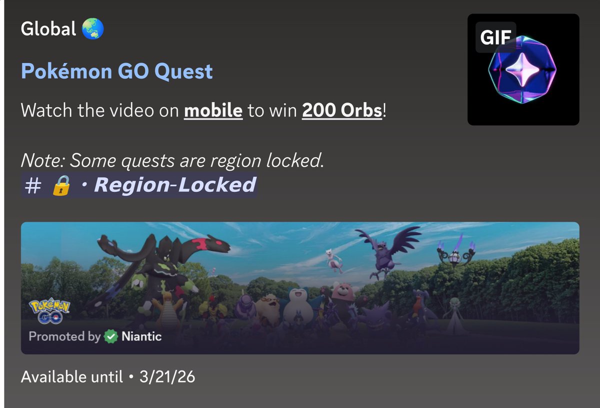 Discord Quest Notifications tweet media