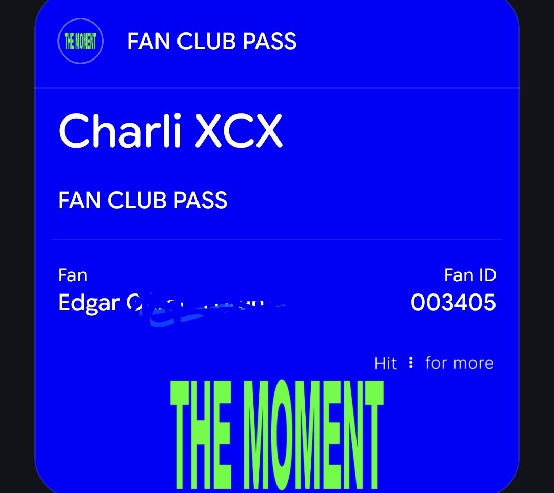 Edgar_Idea's tweet photo. Oye amix @Cinepolis ayer fui a ver The Moment pero me dijeron que ya no tenían Tarjetas Brat, pero apenas lleva 3 días de estreno. 😭 ¿ya no tienes más, amix?  :(( https://t.co/vG0sVpGVSW