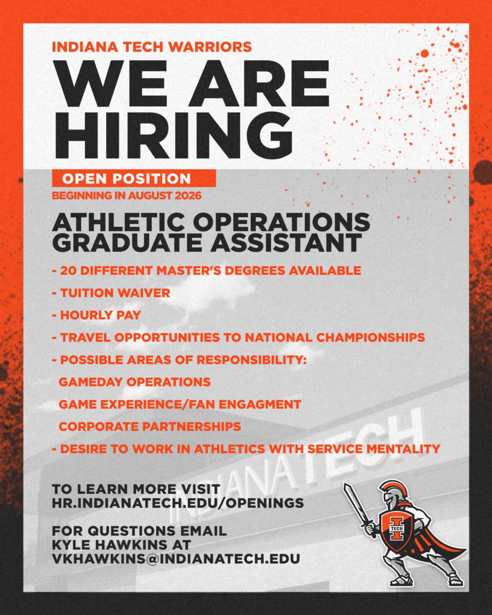 Indiana Tech Warriors tweet media