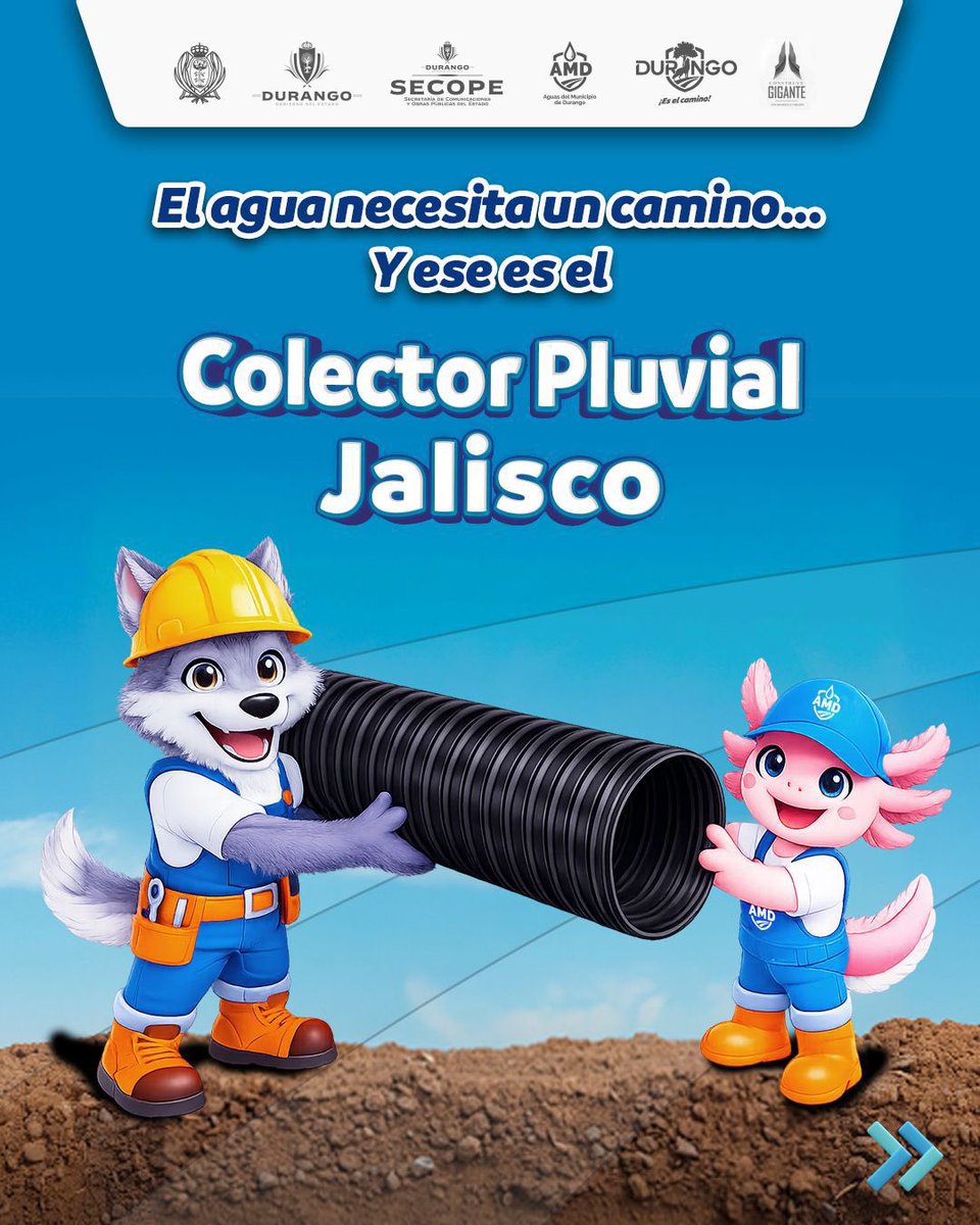 Aguas del Municipio de Durango tweet media