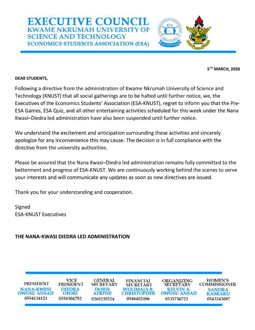 Economics Students' Association - KNUST tweet media