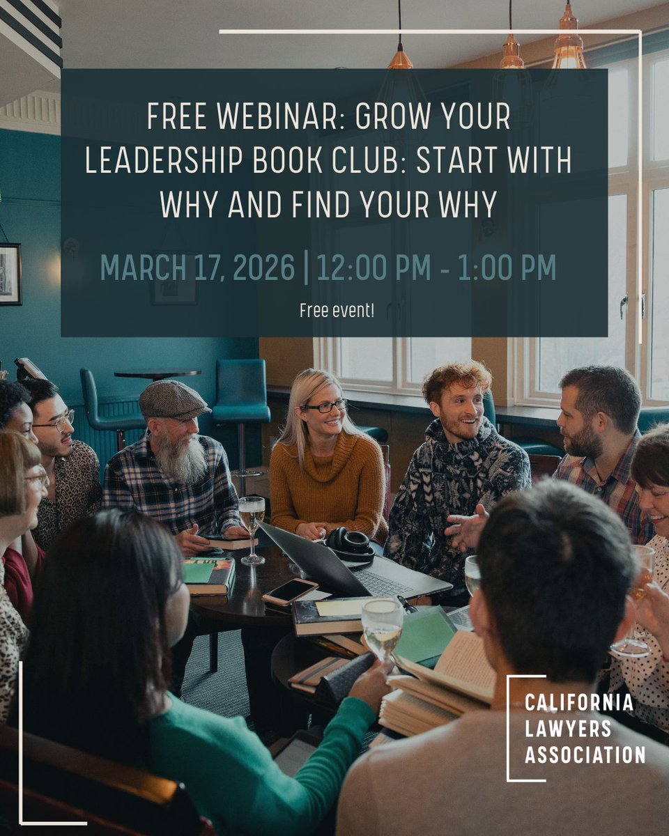 California Lawyers Association tweet media