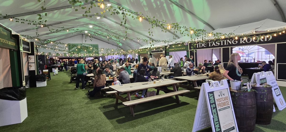 It's the most wonderful time of the year at the Guinness Open Gate Brewery.