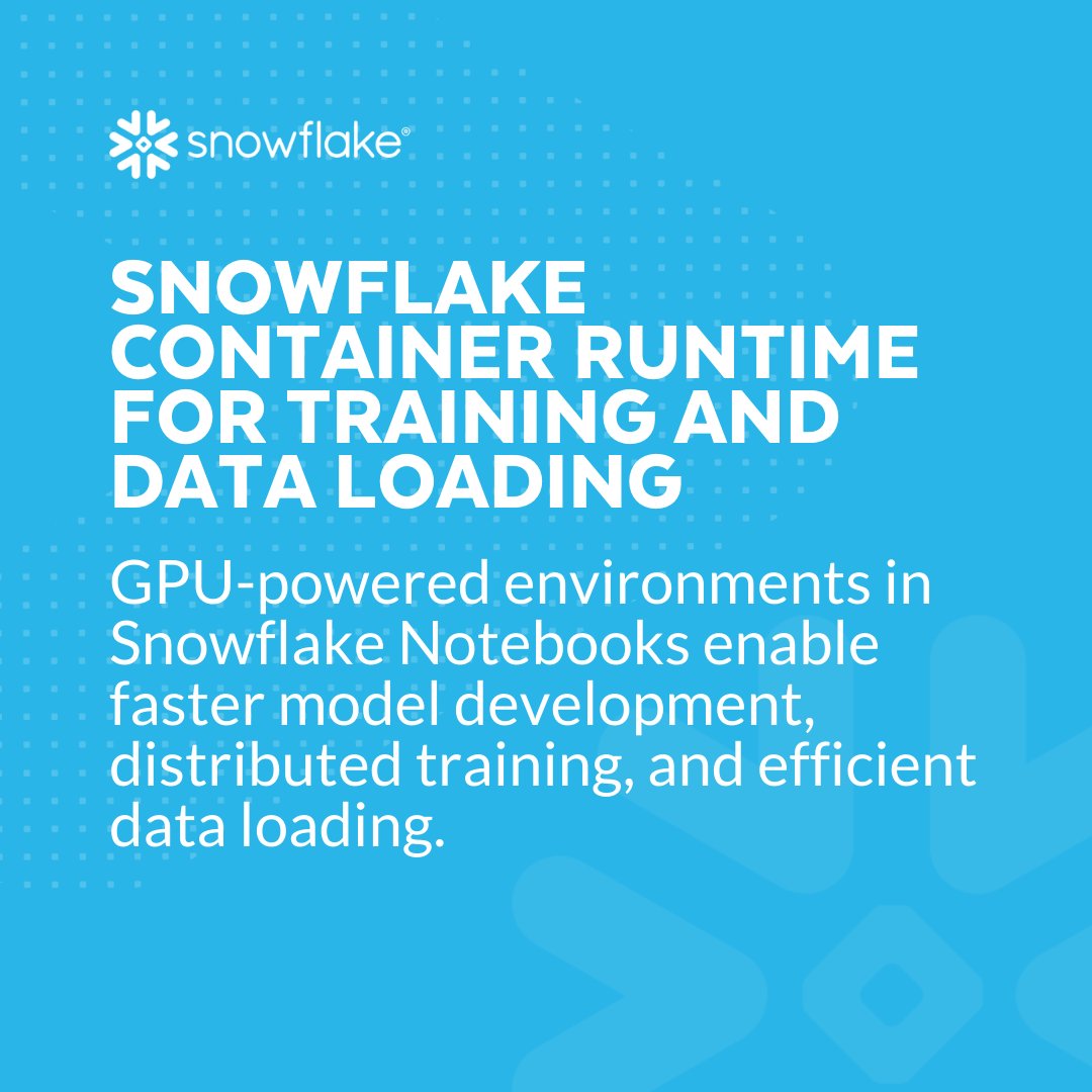 Snowflake tweet media