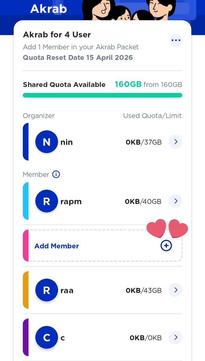 skymongsam's tweet photo. wts xl akrab 160gb (87k)
ready 1 slot, aman bnget pemakaian pribadi 👨‍🦯🥺🫰
Area 1 67,5GB
Area 2 72GB
Area 3 85GB
Area 4 125GB https://t.co/g6wxIfvUjA