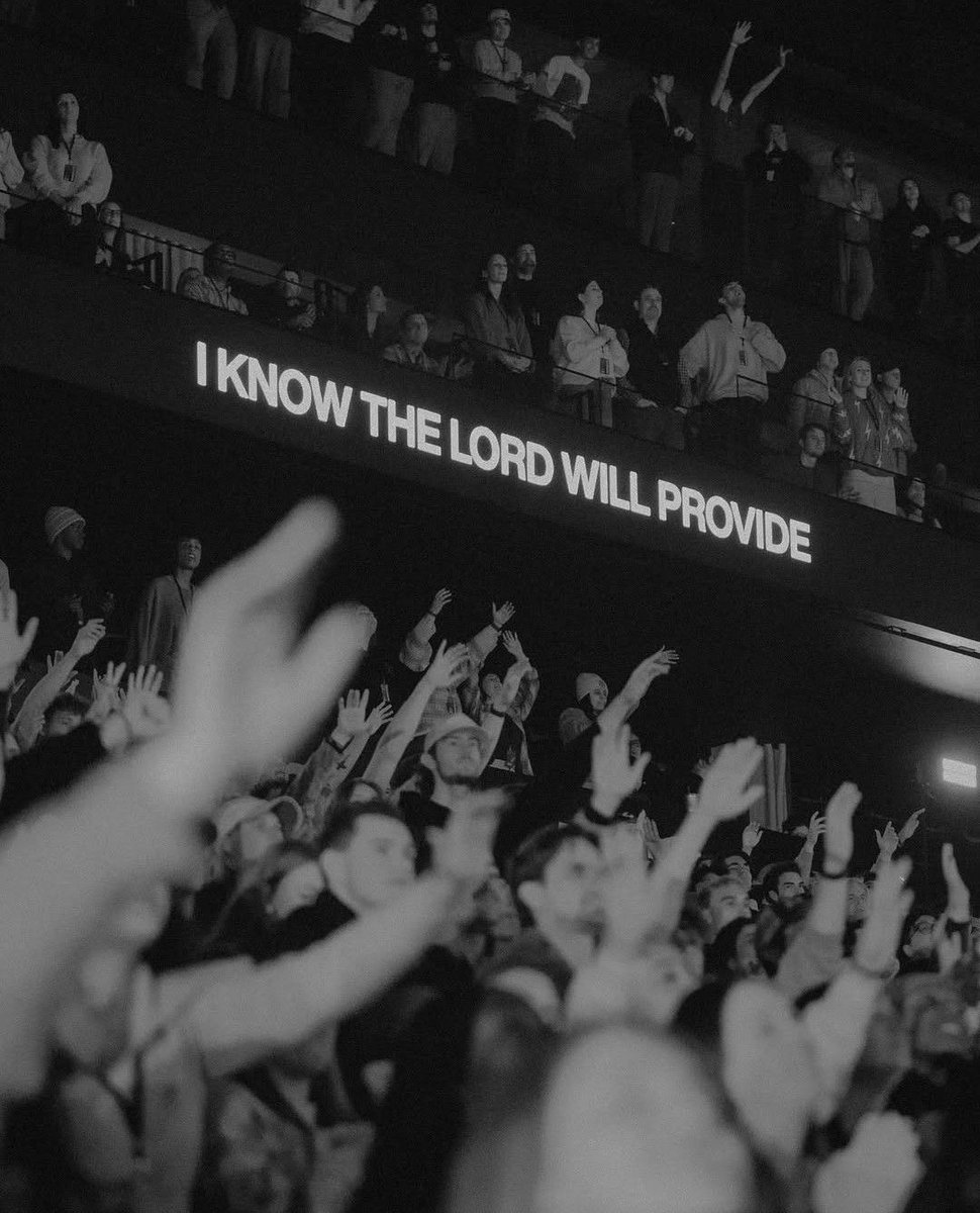 Our lord will provide for us.