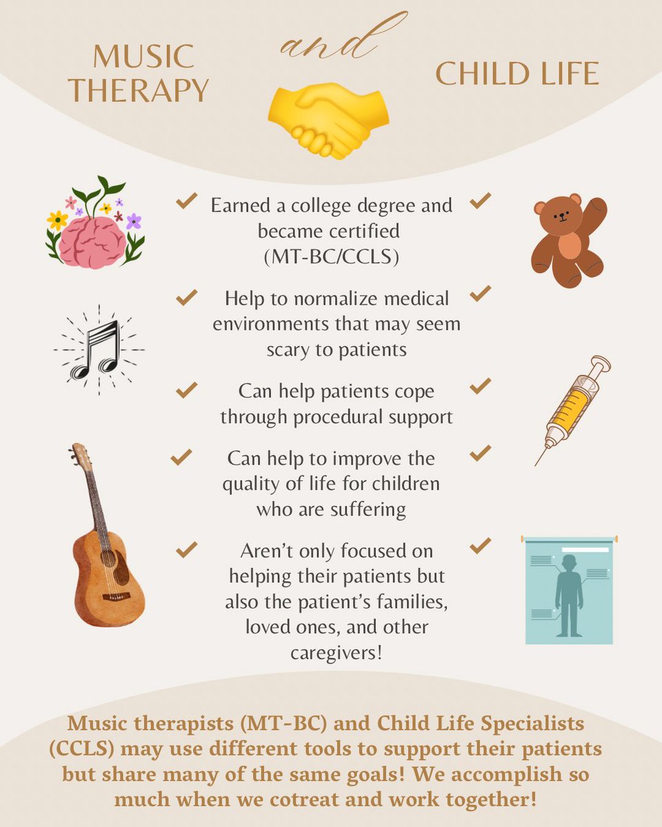 Happy Child Life Month from Sophie’s Place! 🧸🦋💛

Here’s to allied health professionals who see the whole child, loved ones, and families and are improving their lives all over the world! 

#childlifespecialist #childlifemonth #musictherapy