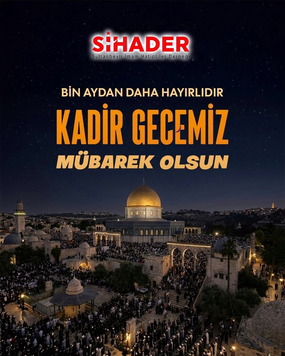 sihaderx's tweet photo. #KadirGecemizMübarekOlsun 

#KadirGecesi 1000 AYA EŞTİR. FIRSATLARI KAÇIRMA EY MÜSLÜMAN. https://t.co/c5KaLFh0aE