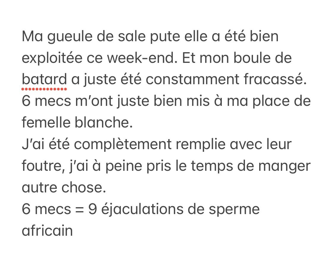 trou a black 19 ans / pathetic white sIave for bbc tweet media