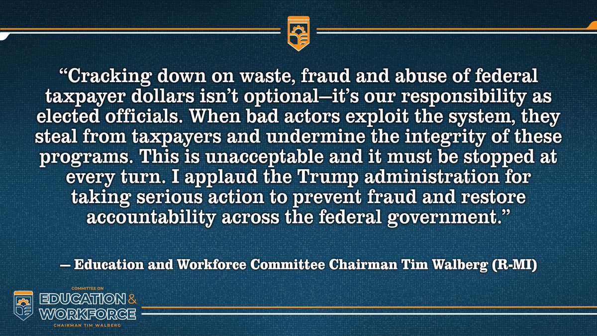 House Committee on Education & Workforce tweet media