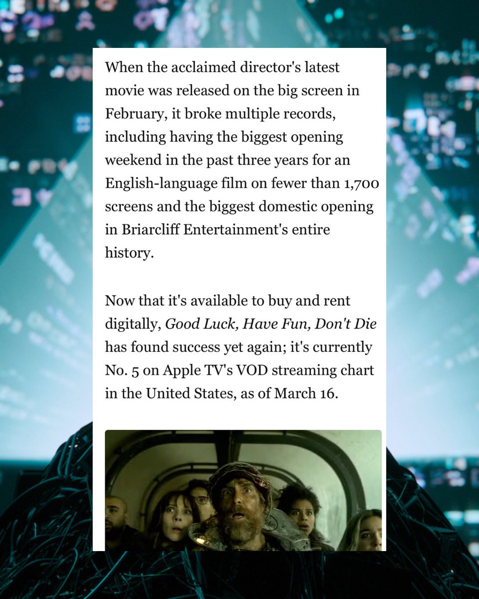 Good Luck, Have Fun, Don't Die tweet media