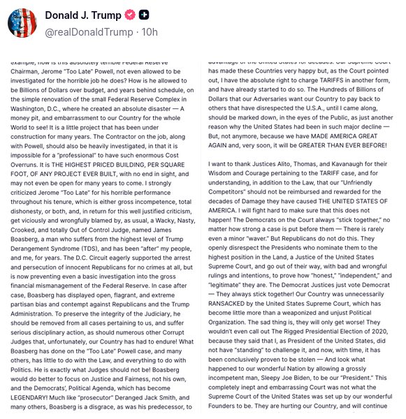 Trump’s posts in 2016: “I’ve never seen a skinny person drinking diet coke”

Trump’s posts in 2026: