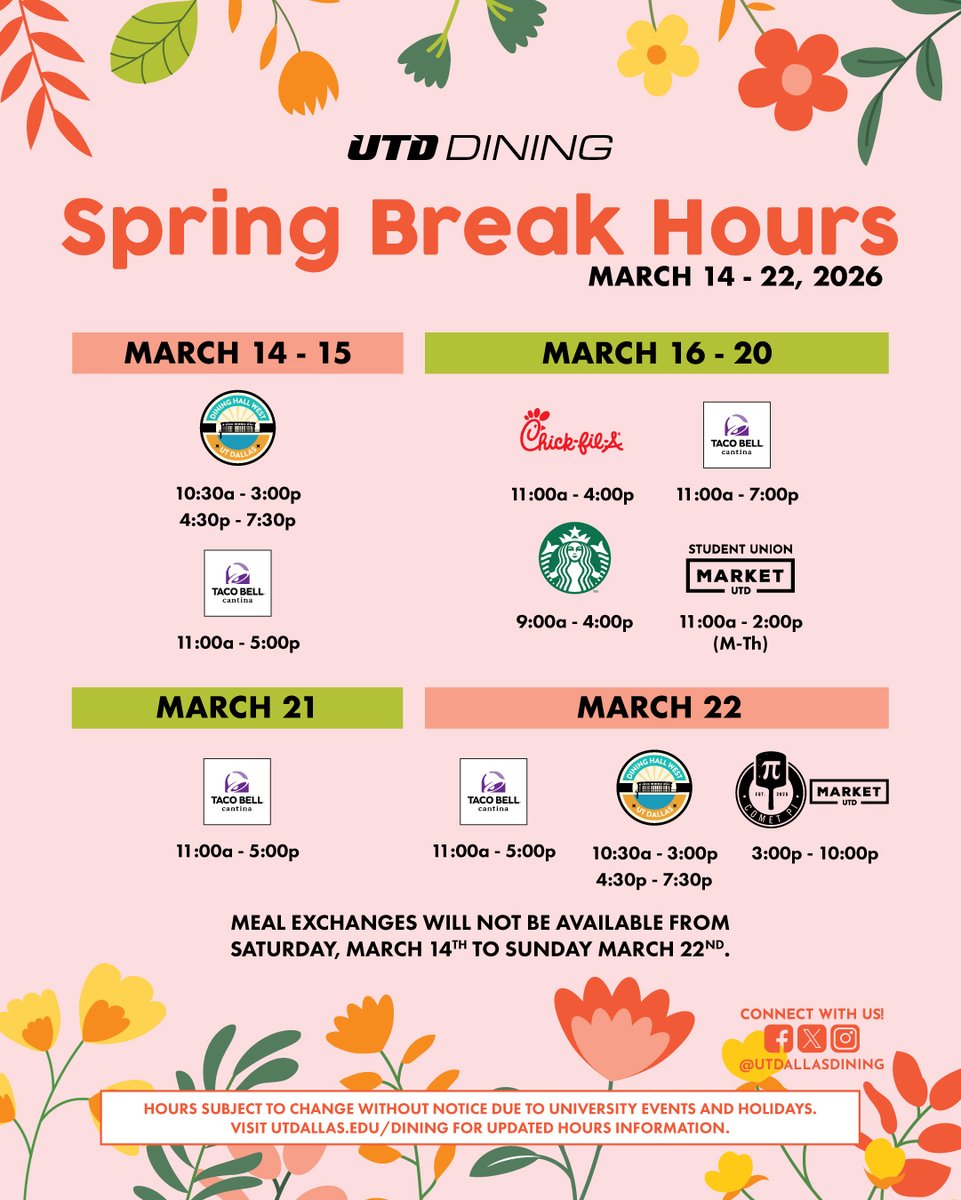 UTD Dining tweet media