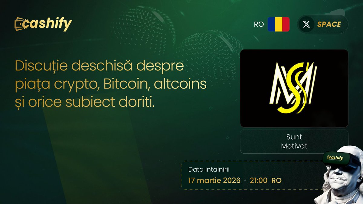 Cashify - Criptomonede și Metale Prețioase tweet media