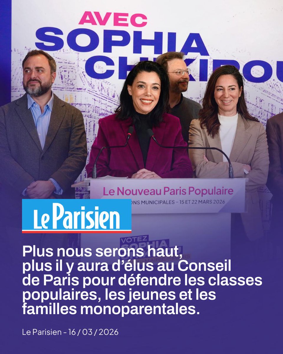 Sophia Chikirou tweet media