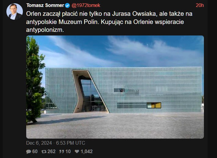 🇮🇱Kupując na Orlenie wspomagasz także Muzeum Polin‼️
