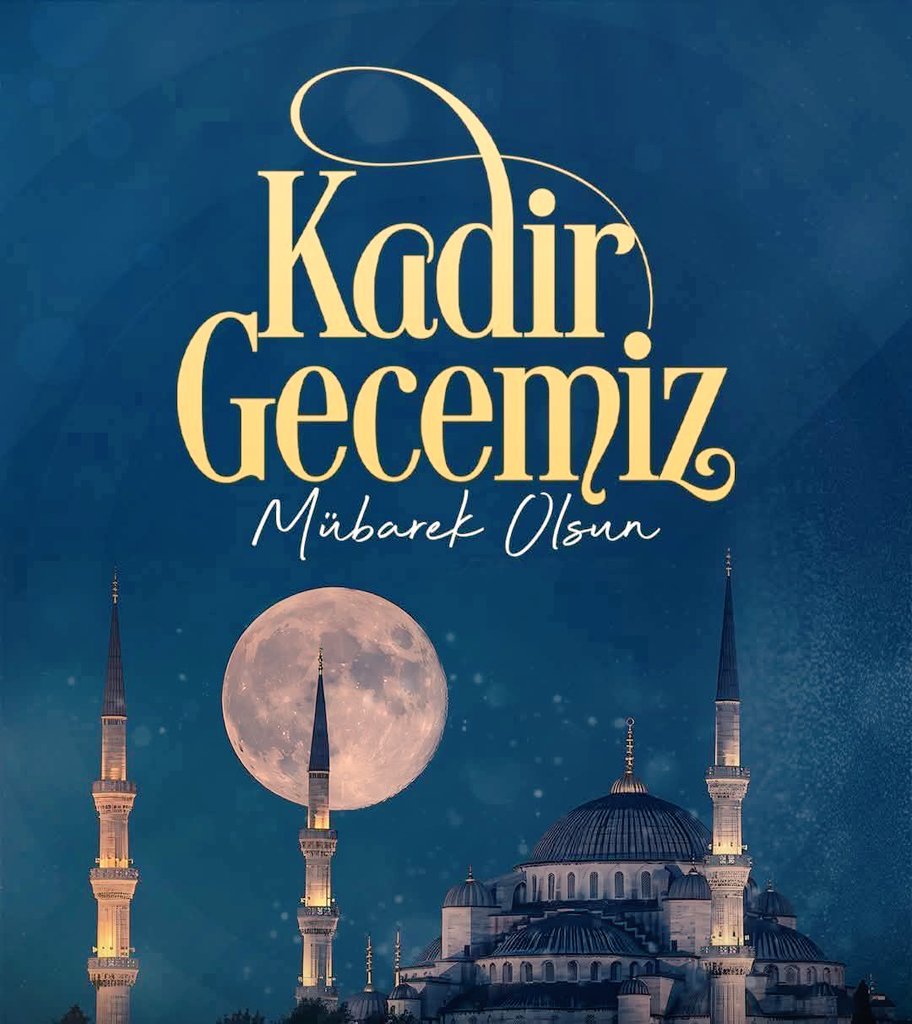 Allâh'ım! Meleklerin yeryüzüne indiği bu gecede, duâlarımızı ve tövbelerimizi kabul et, bizleri bağışla, affedilmedik bir günah, örtülmedik bir ayıp bırakma yâ Rabbi… #RamazanBayramı
#KadirGecemizMübarekOlsun