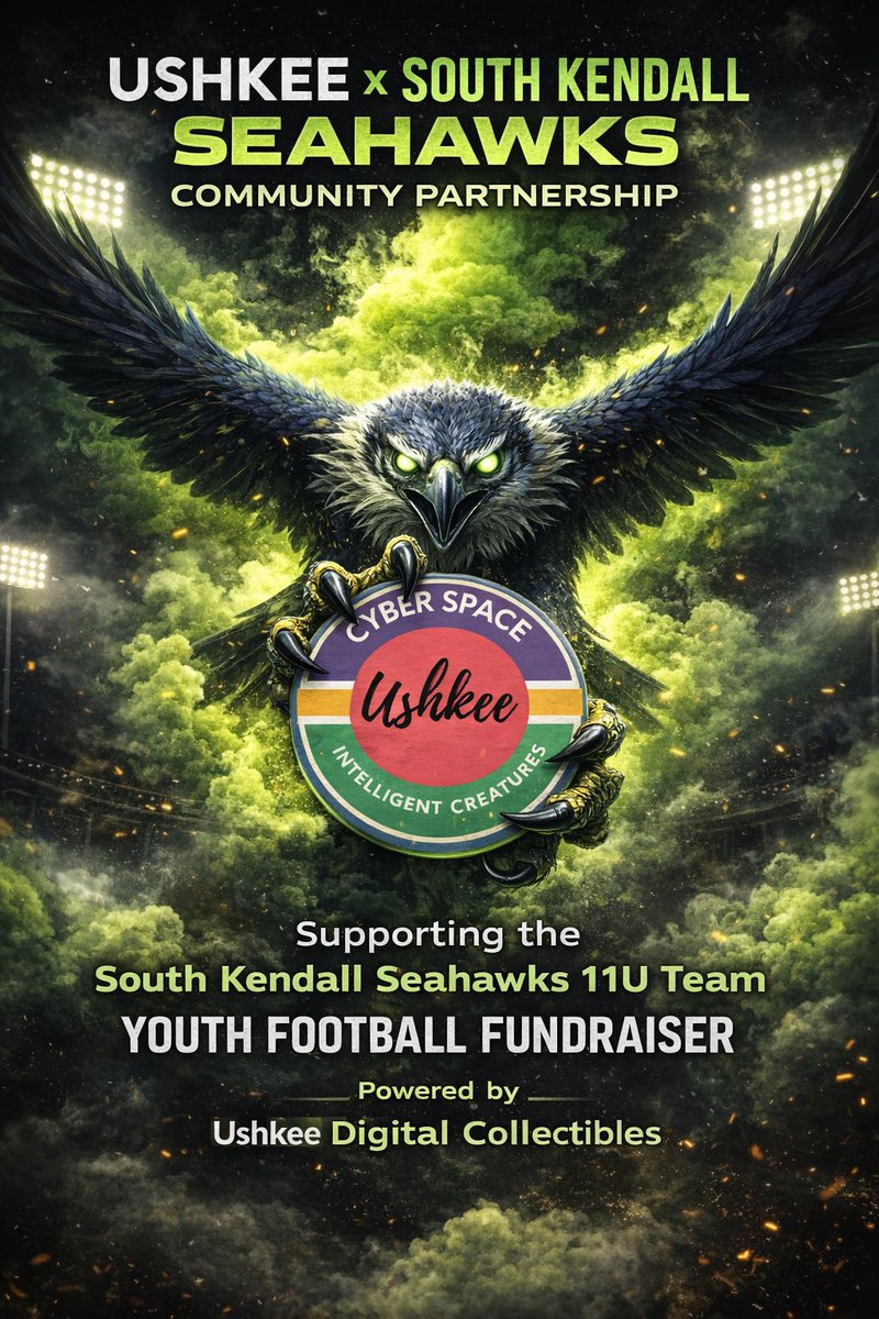 Big Announcement

Ushkee is proud to announce our new partnership with the South Kendall Seahawks.

Together, we are launching a fundraising campaign to support the 11U Seahawks football team as they work to raise funds for new helmets and equipment for the upcoming season.