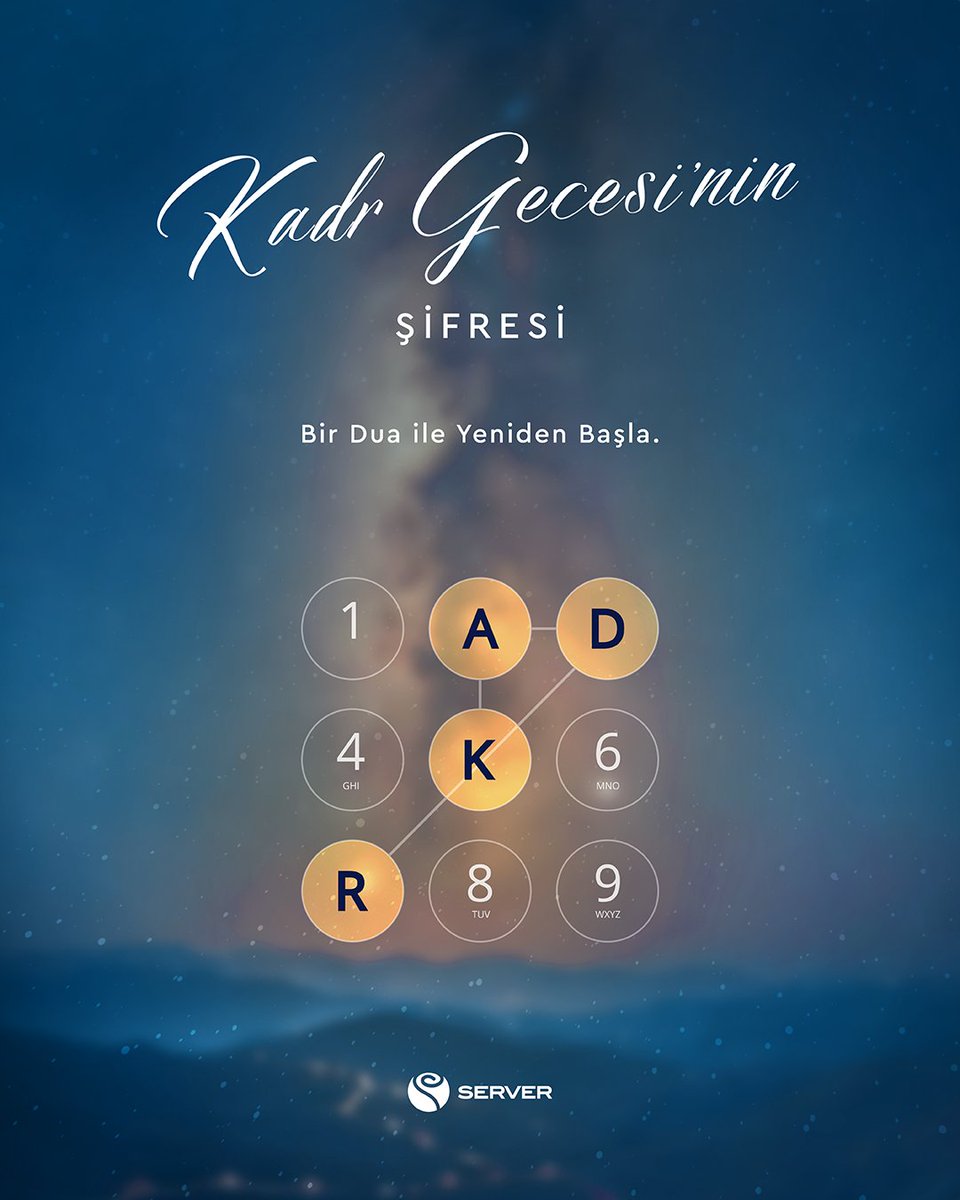 Çok hata yaptım ya da çok uzaklaştım deme. Affedilmek için gel denmesini bekleme, sen zaten davetlisin.

#ServerPlatformu #KadrGecesi
