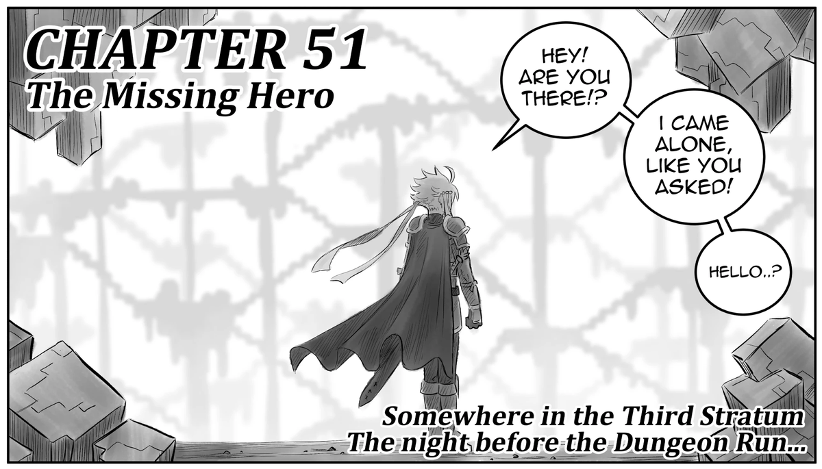 Chapter 51 of Downtown Dungeon is now up early on P-TRE0N for Tier 1 supporters (check replies). 
We are nearing the climax of this long, looong journey... 
Coming soon to Tapas &amp; Webtoons on 3/23 