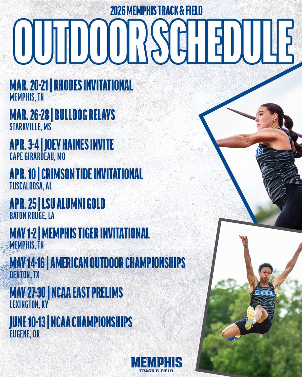 Memphis Track & Field / Cross County tweet media
