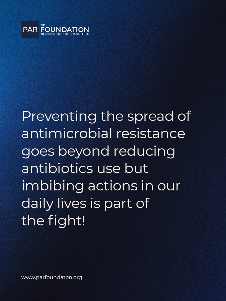 The Foundation to Prevent Antibiotic Resistance tweet media