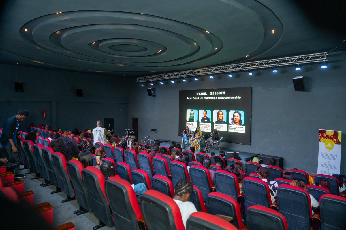 WIB_Africa's tweet photo. Panel Discussion 💡
 From Talent to Leadership &amp; Entrepreneurship

Women leaders shared insights on building sustainable careers,  entrepreneurship, growth, and leadership in tech. 

An inspiring conversation on ambition, opportunity, and impact.

#WTIS2026 #WomenInBlockchain https://t.co/px9wIJd1AA