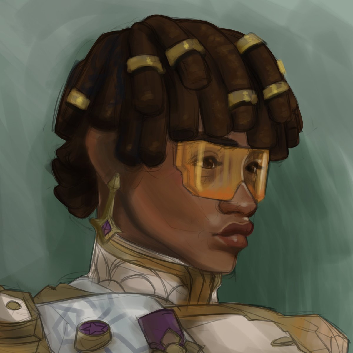 day 28 of sketching every Overwatch character #Lucio #OverwatchFanart