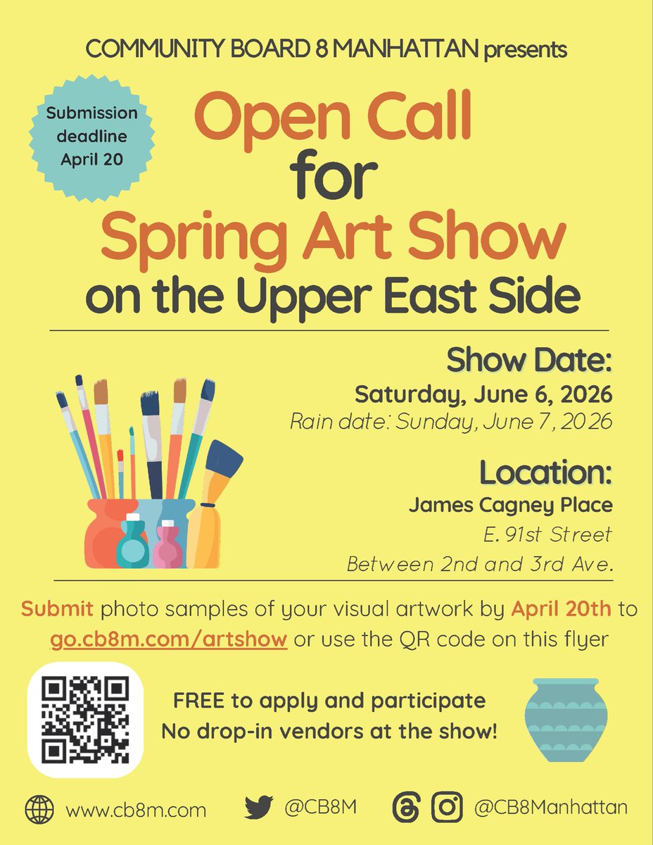 Community Board 8 Manhattan tweet media