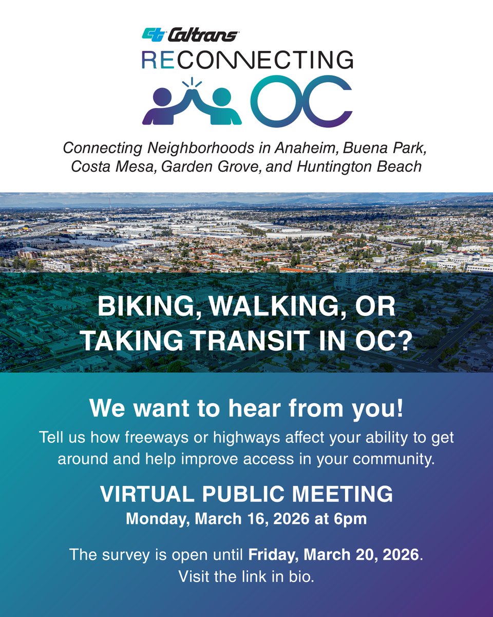 Caltrans District 12 tweet media