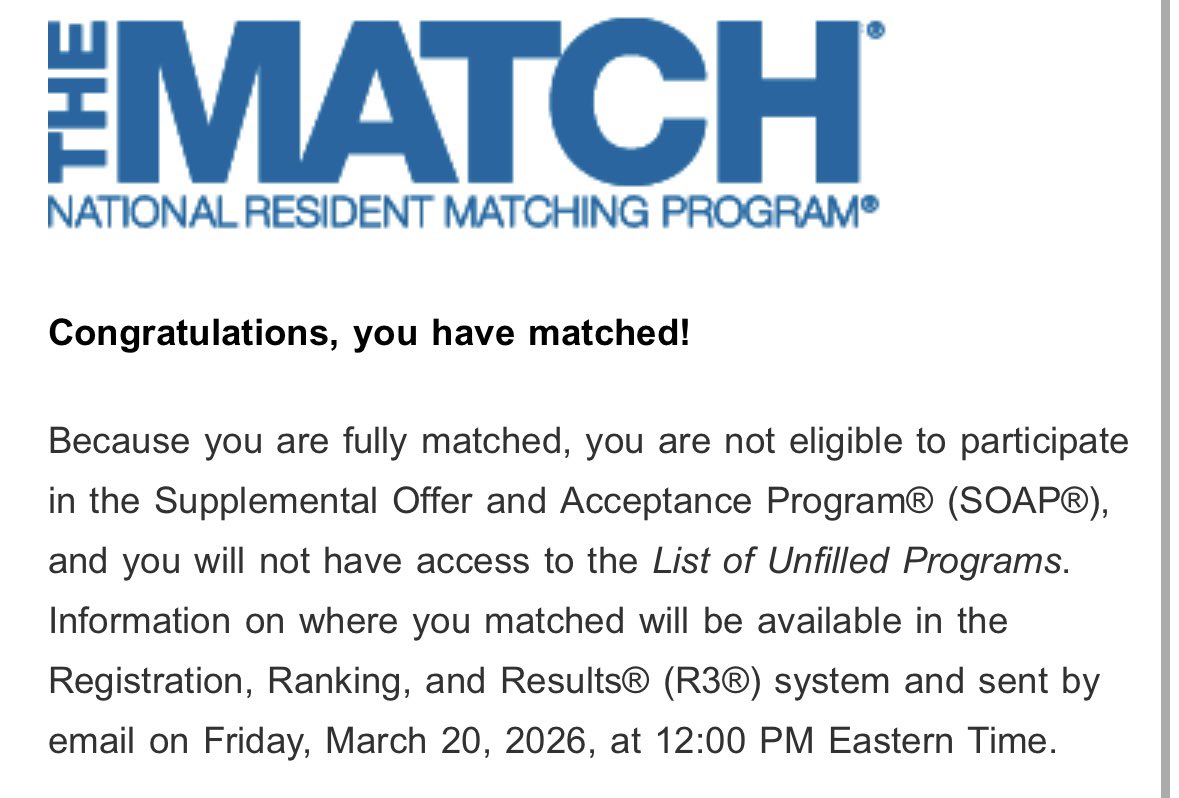 Avery_Koi's tweet photo. I’m going to be a surgeon!! 🥳🥳 #Match2026 https://t.co/fP4UasRyEY
