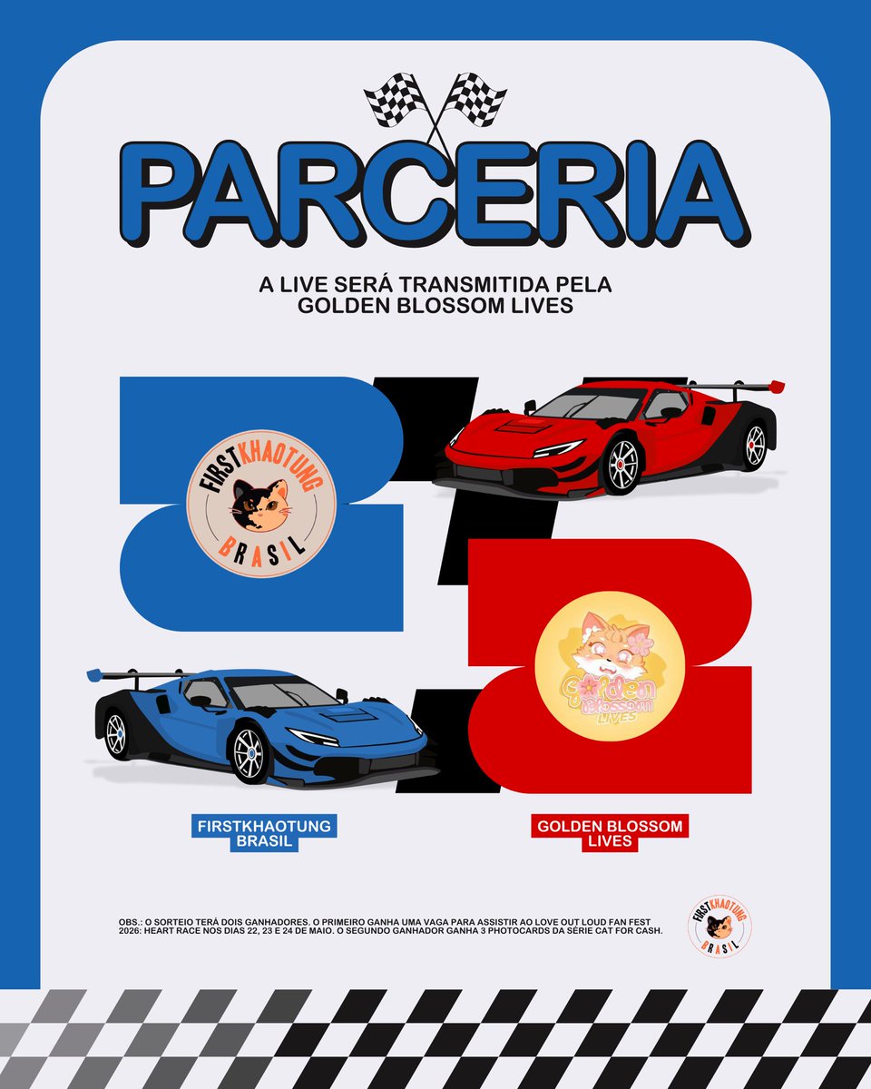 FirstKhaotung Brasil | #CatForCash 🐱 tweet media