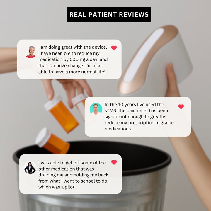 SaviDual's tweet photo. Drug-free, FDA-cleared, and life-changing for many.โจ
Hear directly from patients who found relief in a new way. ๐ฌ
Learn more on our website ๐ https://t.co/yWvxx9G3uf
#neuromodulation #reliefthatworks #neuroscience #drugfreerelief #migrainerelief #tms #eneura #migraine #stms