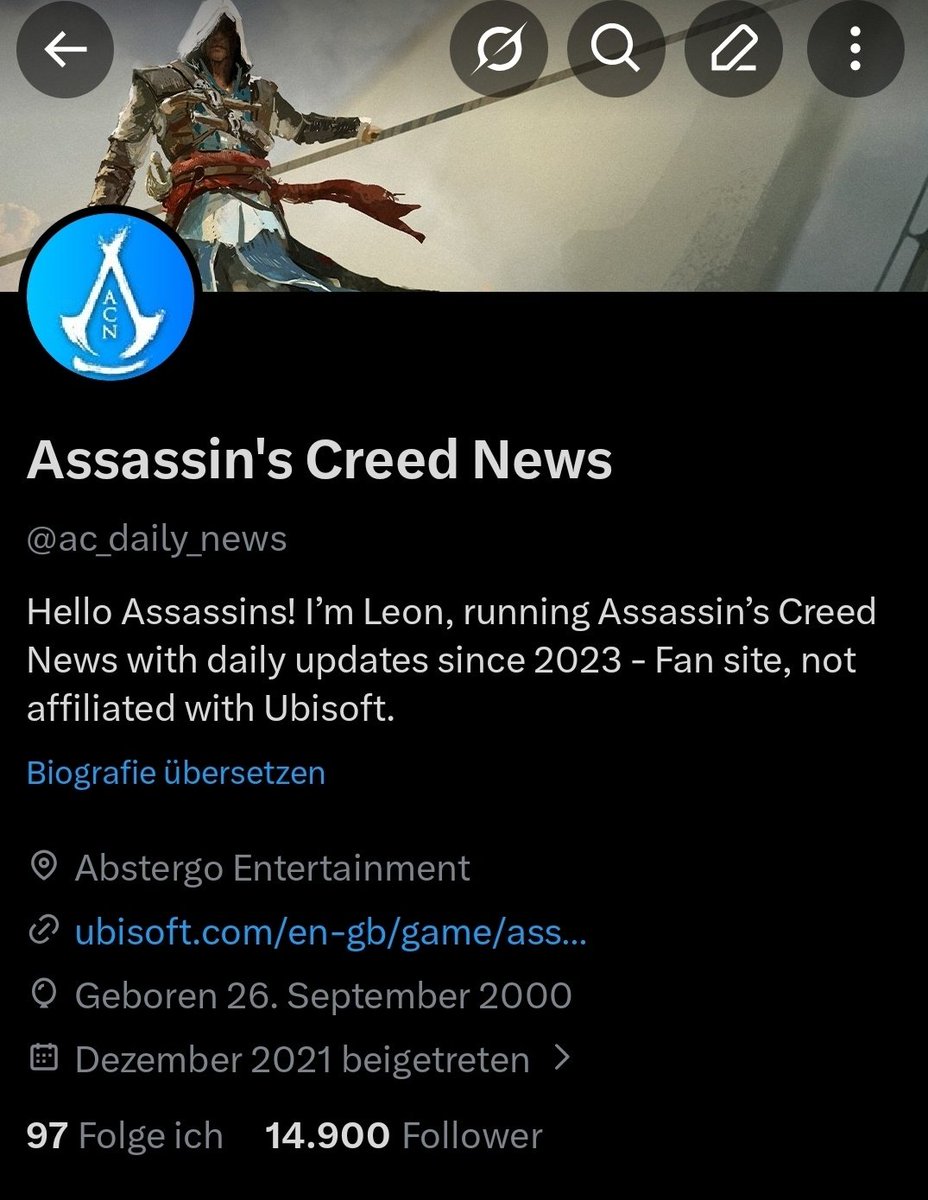 Assassin's Creed News tweet media