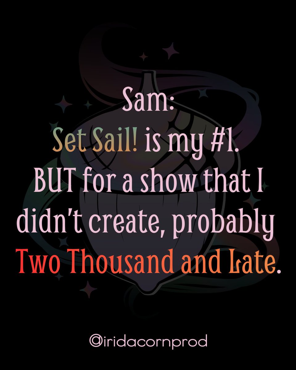 Iridescent Acorn Productions tweet media