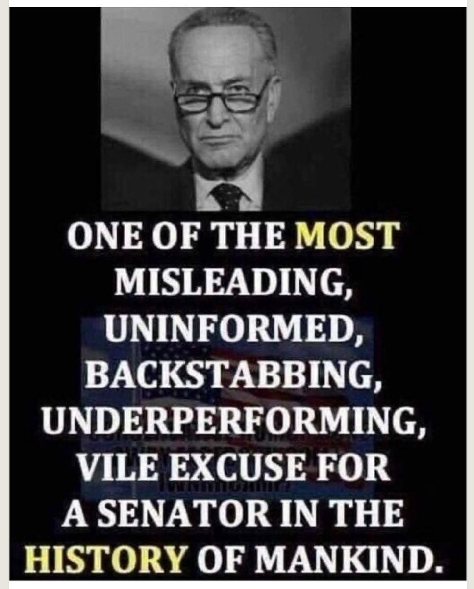 Chuck Schumer is definitely that guy...