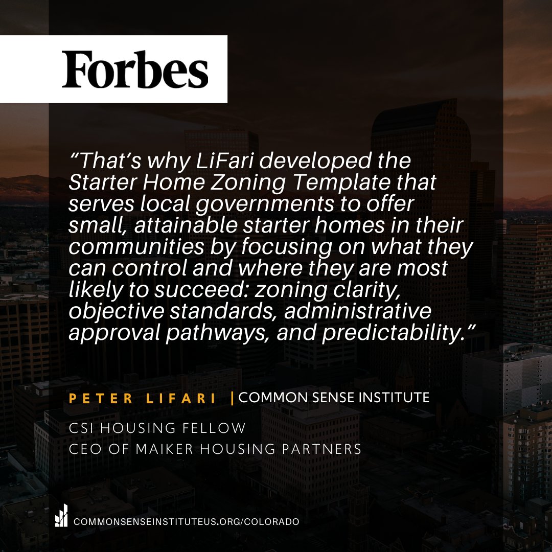 Common Sense Institute Colorado tweet media