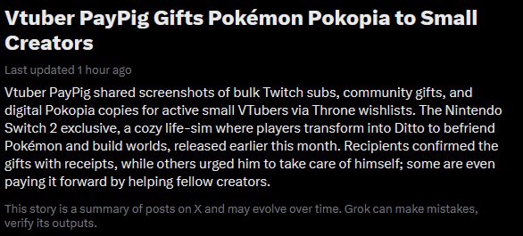 Vtuber PayPig tweet media