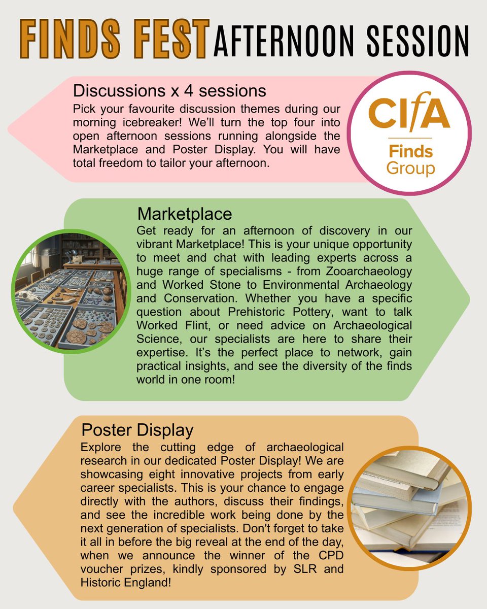 CIfA Finds Group: Artefacts Conservation Ecofacts tweet media