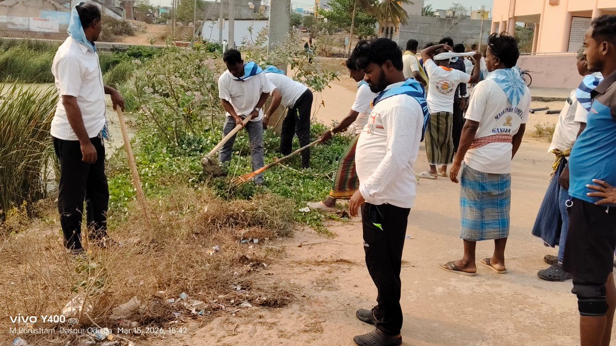 sathyasaiodisha's tweet photo. Loving Sairam..
With the Blessings of Bhagawan Sri Sathya Sai Baba, on the occasion of Grama Seva Sankalpa Divas, Markandi Samithi, under Sai District Ganjam–1, organized Grama Seva at Village Nakaram on 15.03.2026.
#GramaSeva
#Markandi
#Ganjam1
-Media Team https://t.co/Pr1hW1FYBt